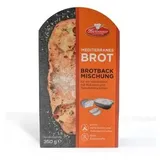 Küchenmeister Brotbackmischung Mediterranes Brot, mit Weizenvorteig und Hefe, 350g