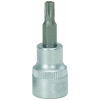 KS Tools 3/8" Bit-Stecknuss TX mit Stirnlochbohrung, TB25