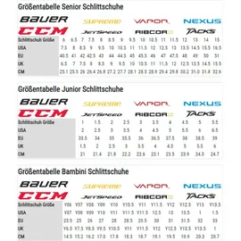 Ccm Schlittschuhe Next Senior, Größe:8 R (EU43), Weite :D