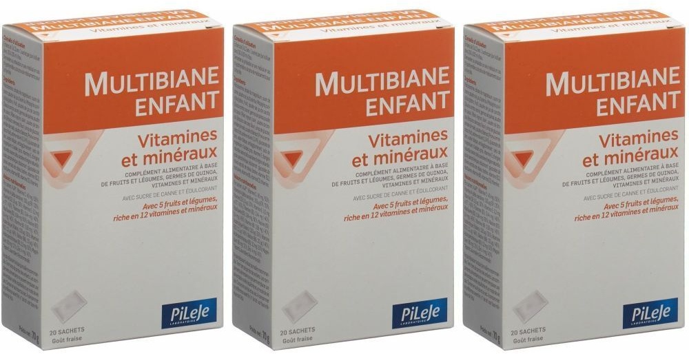 Multibiane Kinder Vitamine und Mineralien