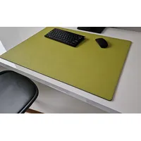 Profi Mats Schreibtischunterlage Sanftlux Kunst Leder 12 Farben un 3 Gr. grün 90 cm