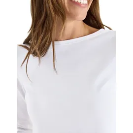 Cecil Basic U-Boot Shirt Weiß M
