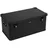 AluBox Alukiste Aluminium 91 x 50 x 40 cm schwarz abschließbar