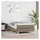 vidaXL Bettgestell 100 x 200 cm Taupe