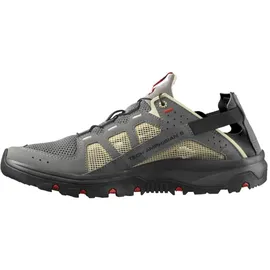 Salomon Techamphibian 5 Herren pewter/moth/fiery red 41 1/3