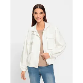 Heine Jersey-Jacke in ecru | Gr.: 48