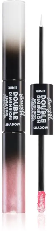 Barry M Double Dimension Double Ended Lidschatten und Eyeliner Farbton Pink Perspective 4,5 ml