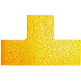 Durable Stellplatzmarkierung Form T selbstkl.signalgelb 10
