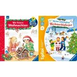Wieso? Weshalb? Warum? Wir feiern Weihnachten + tiptoi Meine schönsten Weihnachtslieder + 1 exklusives Postkartenset