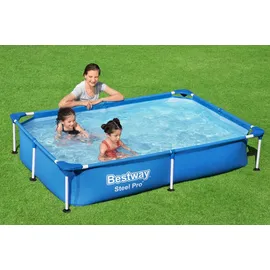 BESTWAY Steel Pro Stahlramenpool 221 x 150 x 43 cm 56401