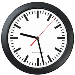 Peweta Uhren Funk-Wanduhr 51.001.222 Ø 25 cm