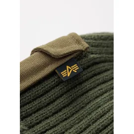 Alpha Industries Utility Beanie Dunkel Olive