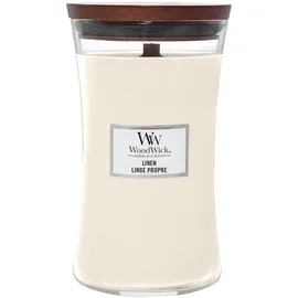 Woodwick Linen Duftkerze 609 g
