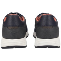 GEOX Herren U MOLVENO A Sneaker, Anthracite/Navy, 41 EU