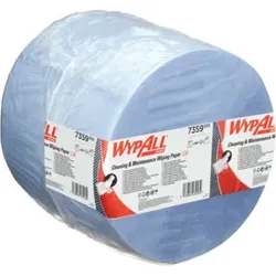 WypAll L30 blaue Reinigungstücher für Reinigung + Wartung, 1 blaue Rolle x 1.000 blaue, 3-lagige Reinigungstücher