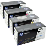 HP 4 HP Toner CF470X-CF473X 657X Multipack K C M Y 4-farbig