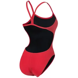 Arena Team Challenge Solid Badeanzug Damen Einfarbig - Red / White - FR 36