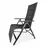 Lex Venezia Relaxsessel 60 x 72 x 110 cm anthrazit klappbar