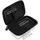 deleyCON Festplattentasche Festplatten Case HDD Case - für 2,5 Zoll Festplatten und SSD - Robust & Stoßsicher - 2 Innenfächer Netztaschen - Schwarz