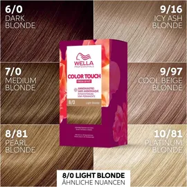 Wella Color Touch Fresh-Up-Kit 8/0 hellblond 130 ml