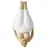 Boltze Porzellanfigur Yoga, Frau, 22 cm, Muster:Model 2