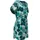 Ragwear Jumpsuit Salwin Kurzer Overall mit Taillen-Bindeband blau XL (42)