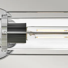 Hinkley Masthead (E27) Schwarz Chrom 61x12,2 cm