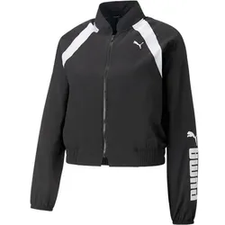 PUMA Damen Jacke Puma Fit Woven Fashion Jac, PUMA BLACK, S