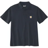 CARHARTT Midweight Loose-Fit, Polo-Shirt blau, Größe 2XL für Männer