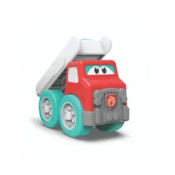 BB Junior - Spielzeugauto Drive' n Rock - Feuerwehrauto mit Piano