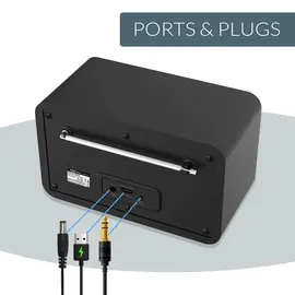 Xoro DAB 300 IR schwarz