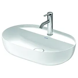 Duravit Luv Aufsatzwaschtisch 60 x 40 cm weiß/weiß seidenmatt 03806026001