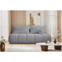 kaiser möbel Schlafsofa PIANO Polyester 3-Sitzer Grau