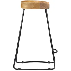 vidaXL Gavin Barhocker 2 Stk. Massivholz Mango