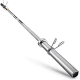 Gymtek® Olympia Langhantelstange mit Lager Langhantel Hantelstange 220cm, Ø50mm