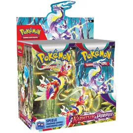 Pokémon Karmesin & Purpur 36er Booster Display