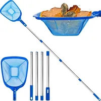 luxuskollektion Pool Kescher Feinmaschig 200 cm