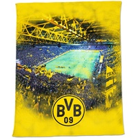 BVB Borussia Dortmund Borussia Dortmund BVB-Fleecedecke mit Stadionprint, 150x200cm