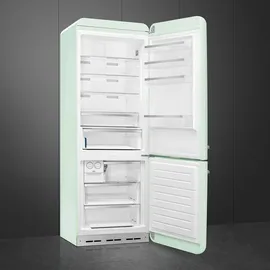 Smeg FAB38RPG6 Retro-Kühl-Gefrierkombination (481 l, 2050 mm hoch, Pastellgrün)