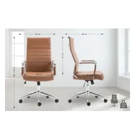 CLP Kolumbus Kunstleder braun