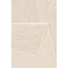 OTTO home Bettumrandung OTTO HOME "Wolly, Handweb Teppiche" Gr. 14, beige (natur), H:14mm, Obermaterial: 93% Wolle, 7% Polyester, Bettumrandungen, Bettvorleger, Wolle, handgewebt, Läufer-Set Wohnzimmer, Schlafzimmer