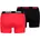 Basic Boxershort red/black XXL 2er Pack