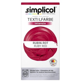 Heitmann Simplicol Textilfarbe intensiv Rubin-Rot