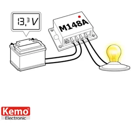 Kemo M148A Batteriewächter 12 V/DC