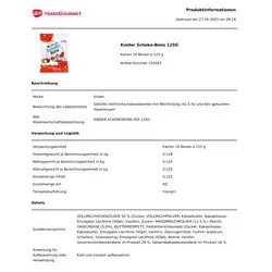 FERRERO Kinder-Schoko-Bons 125g 41244 / 155403
