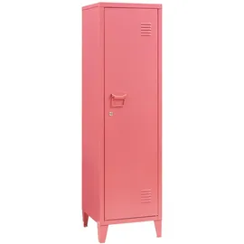 [en.casa] Einzelspind Kurikka 137 x 38 x 38 cm Wassermelonenrot