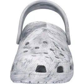 Crocs Classic Watercolor Marbled Clog Grau 33/34
