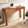 KADIMA DESIGN Schreibtisch Massivholz Home Office, Schublade Modern Handgefertigt | Gr.: onesize