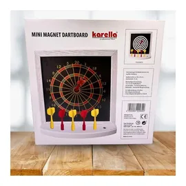 BREIMEIR Magnet Mini Dartboard 22cm doppelseitig 6 Pfeile