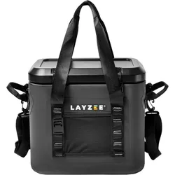 LAYZEE Kühlbox 13 Liter schwarz One Size